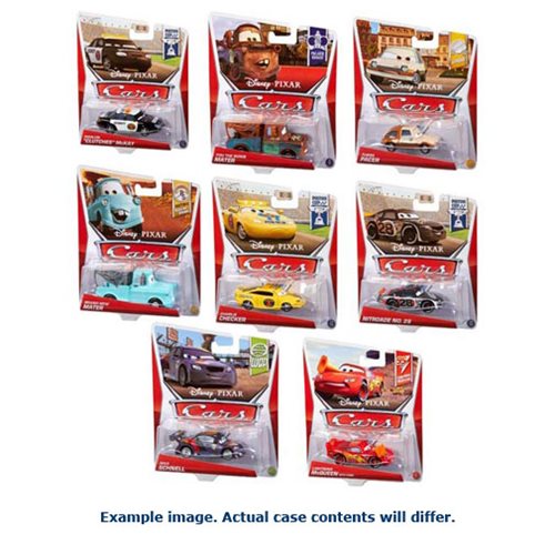 Cars Character Cars 1:55 Scale 2017 Mix 18 Case